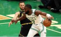 'Celtics, Brown kar��l���nda Warriors'tan 4 ilk tur hakk� istedi' iddias�