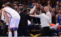 OKC'de galibiyete sakatl�k g�lgesi: Jalen Williams sedyeyle ��kt�