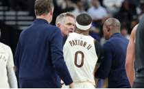 Kerr, hakemlerle ya�ad��� tart��ma sonras� oyundan at�ld�