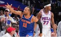 NBA'de 76ers'� s�p�ren Knicks, konferans finaline ��kt�