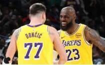Lakers, LeBron ve Luka'n�n 60 say�l�k performans�yla Pelicans'� y�kt�