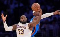 LeBron'dan OKC'ye b�y�k �vg�: 'Jordan'l� Bulls ve Durant'li Warriors seviyesindeler'