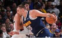 NBA'de Nuggets, Nikola Jokic'in 'triple-double' yapt��� ma�ta Blazers'� yendi