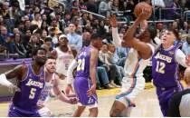 NBA'de Thunder, Lakers deplasman�nda kazand�