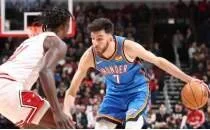 NBA'de Thunder, deplasmanda Bulls'u 116-108 yendi