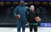 Cumhurba�kan� Erdo�an, Shaq ile beraber