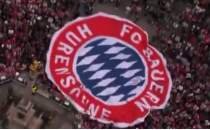 Gizlice s�z�p k�f�rl� pankart a�t�lar: Bayern M�nih'te �ok!