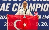 Milli tekvandocu Serpil Melek T�fek�i'den G�ney Kore'de bronz madalya