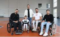 Tedavi i�in geldikleri hastaneden T�B�TAK projesi ile lisansl� sporcu olarak ��kt�lar