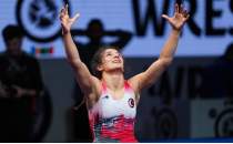 Nesrin Ba�, Zagreb'te madalyan�n sahibi oldu