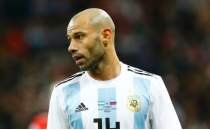 D�nya Kupas� tarihinin en �ok kart g�ren futbolcusu Mascherano