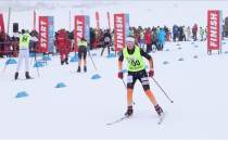 Hakkari'nin karl� da�lar� bir�ok ilden gelen sporcularla renklendi