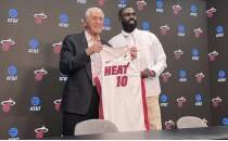Tim Hardaway Jr., Heat'te babas�n�n emekli edilen 10 numaral� formas�n� giyecek
