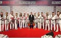 Milli tekvandoculardan Astana'da 14 madalyal�k ba�ar�