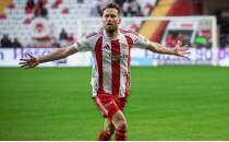 Antalyaspor, 10 ki�ilik Ey�pspor'a kar�� ikinci yar� a��ld�!