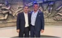 Hakan Safi'den Sadettin Saran ziyareti: 'Kul�b�m�z�n yar�nlar�n� konu�tuk'