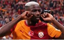 Osimhen'den derbide dikkat �eken gol sevinci