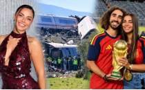 Tren facias�ndan k�l pay� kurtuldu! Cucurella'n�n e�inden a��klama