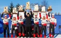 Toyota Gazoo Racing, �sve� Rallisi'nde ilk 4 s�ray� ald�